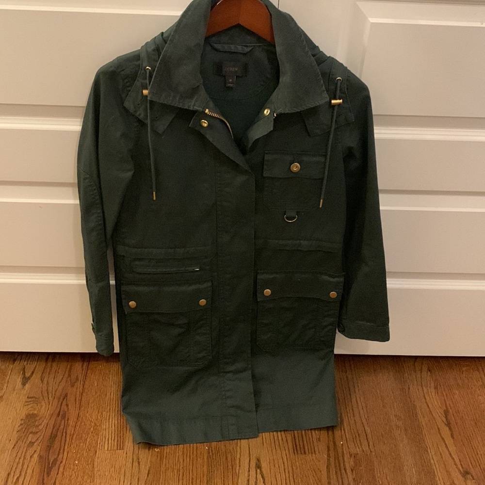 J. Crew Women’s Pine Green Jacket - Size XS